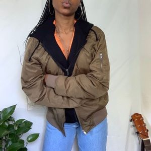 🦖Hunter green bomber jacket 🦖